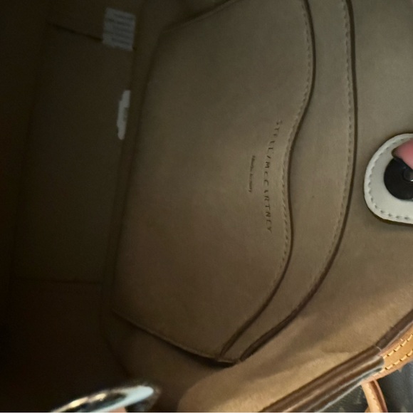 Stella McCartney Perforated Logo Bag with Strap - Picture 8 of 9